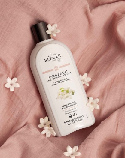 Detergente Lessive 3 em 1 Jasmim Precieux para a roupa: Maison Berger Paris