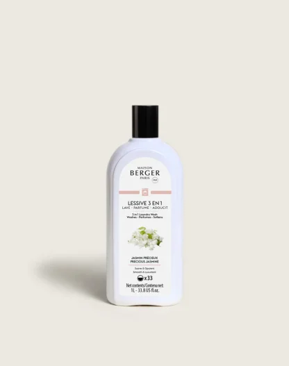 Detergente Lessive 3 em 1 Jasmim Precieux para a roupa: Maison Berger Paris