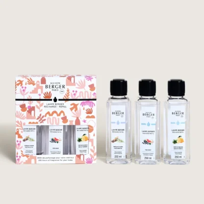ail maison berger paris lâmpada catalítica lámpara catalitica Coffret lampe Berger Estivale Corail maison berger paris lâmpada catalítica lámpara catalitica Coffret 3 recharges lampe Berger Estivale 250ml