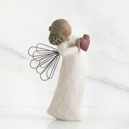 Anjo Com Amor (coração) - Willow Tree