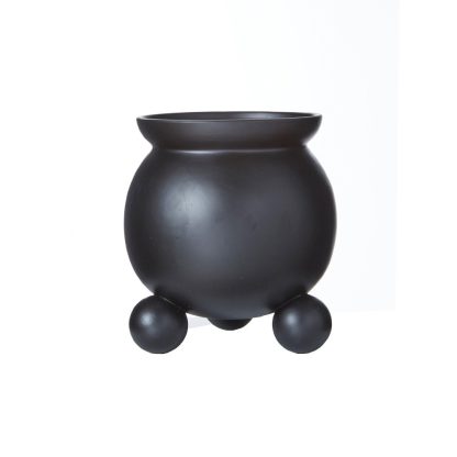 Castiçal Anya: Preto Bolinha Caldeirão