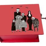 Livro realejo Família Addams / Addams Family: mão magenta