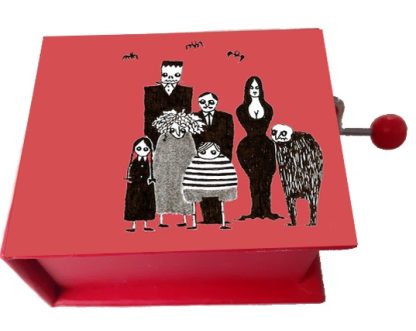 Livro realejo Família Addams / Addams Family: mão magenta