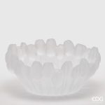 Jarra Taça baixa Tulipas Acetinada: 30cm largura