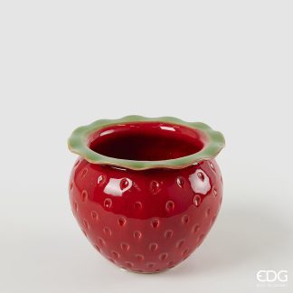 Vaso Freaky Morangos: 15cm X 12.5cm