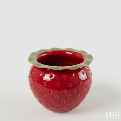 Vaso Freaky Morangos: 15cm X 12.5cm