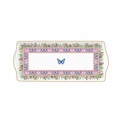 Travessa para Torta 35X15cm Borboletas Spring Parade: Easylife