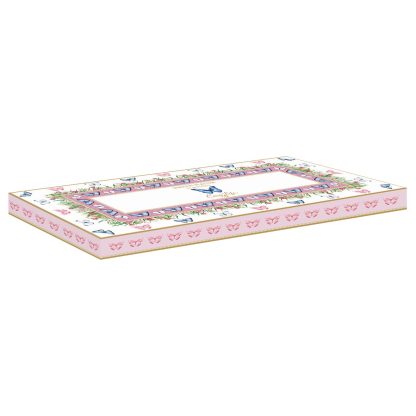 Travessa para Torta 35X15cm Borboletas Spring Parade: Easylife