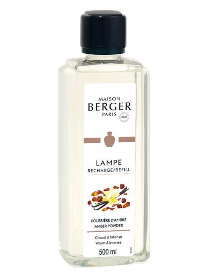 Fragrância 500ml Poussiere D'Ambre: lâmpada catalítica