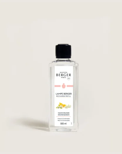 Fragrância 500ml Fleur D'Oranger/ Flor de Laranjeira: lâmpada catalítica