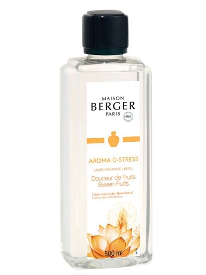 Fragrância 500ml D-Stress Doçura de Frutas: lâmpada catalítica