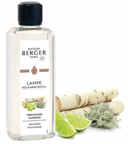 Fragrância 500ml Terre Sauvage: lâmpada catalítica