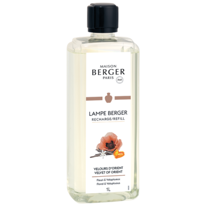 Fragrância 1lt Velours D'Orient (floral e voluptuoso): lâmpada catalítica