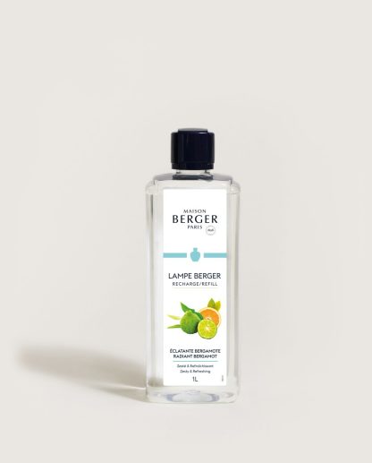 Fragrância 1lt Eclatante Bergamote (Citrinos e Bergamota): lâmpada catalítica