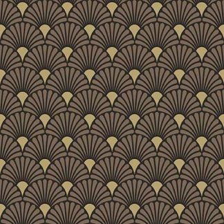 Guardanapo papel 33X33: Art Deco Preto Gold