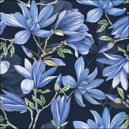 Guardanapo papel 33X33 (20 unidades): Magnolia Azul