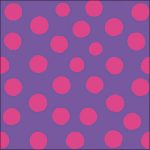 Guardanapo papel 33X33 (20 unidades): Polka Dots Lilás e Rosa