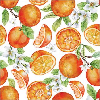 Guardanapo papel 33X33 (20 unidades): Laranjas