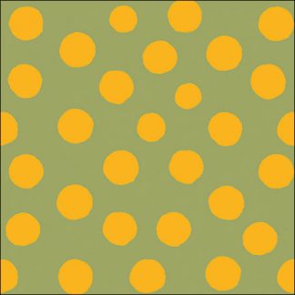 Guardanapo papel 33X33 (20 unidades): Polka Dots Verde e Amarelo
