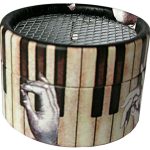 Caixa coffret teclas piano: para colocar realejo