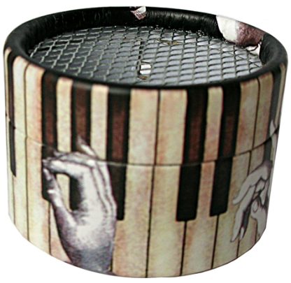 Caixa coffret teclas piano: para colocar realejo