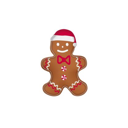 Prato doces 25cm corpo Gingerbread: EasyLife