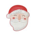 Prato de bolo formato Pai Natal 22X35: Easylife