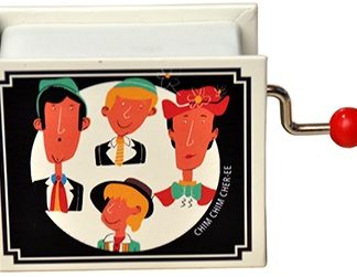 Livro realejo Chim Chim Cher-ee (Mary Poppins)