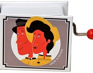 Livro realejo Singing in the Rain