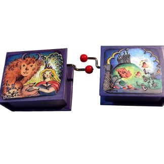 Livro realejo A Bela e o Monstro