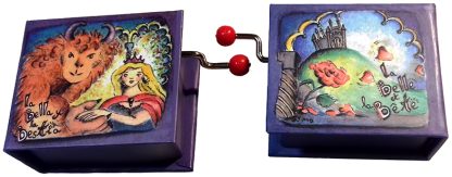 Livro realejo A Bela e o Monstro
