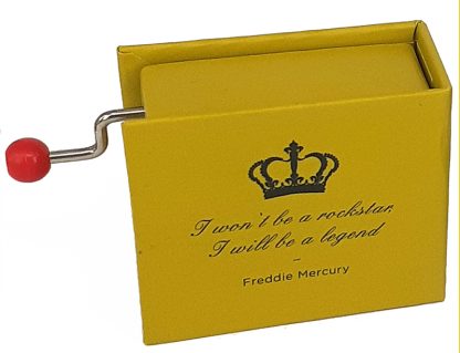 Livro realejo We are the Champions (Queen)