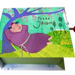 Livro realejo Frere Jacques: colorido