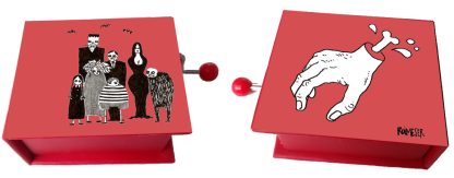 Livro realejo Família Addams / Addams Family: mão magenta
