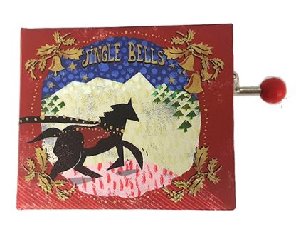 Livro manivela realejo Jingle Bells