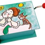 Livro realejo Fur Elise: Senhora e Gatinho