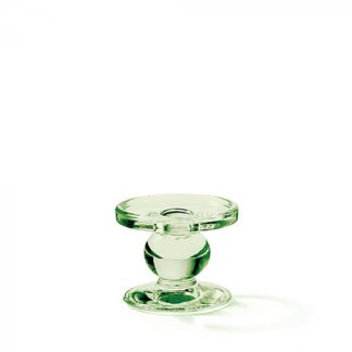 Castiçal pequeno em Vidro Verde