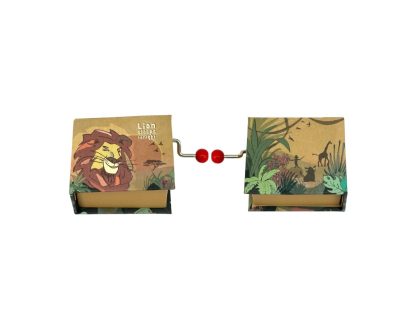 Livro realejo O Rei Leão: "The Lion Sleeps Tonight"