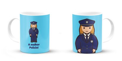 Caneca A MELHOR POLÍCIA!