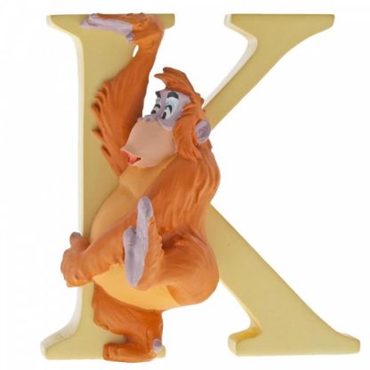 Letra K, com King Louie