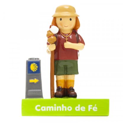 Representação de Peregrino de Santiago: Mulher