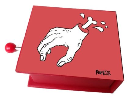 Livro realejo Família Addams / Addams Family: mão magenta
