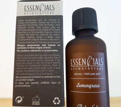 Óleo 50ml Essencials Lemongrass/Erva-limão: para aromatizador