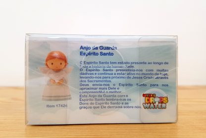 Anjo da guarda Azul com uma Pomba