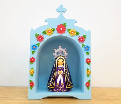 Oratório Azul Florido
