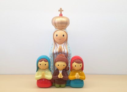Aparição de Fátima L - 21.5cm altura