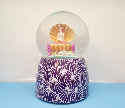 Globo de neve musical Sereia na Concha