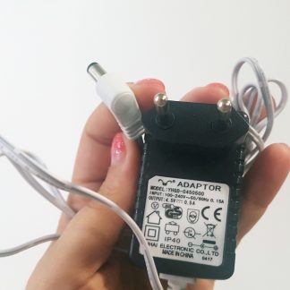 Adaptador para peças elétricas 4,5 V - 500 mA - ponta grossa