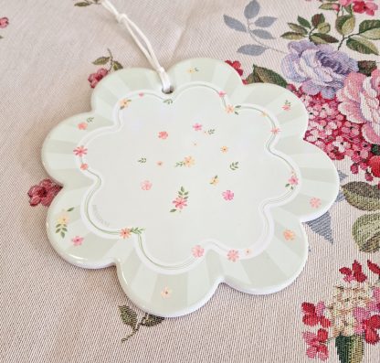 Base para quentes Polline: Flor Verde