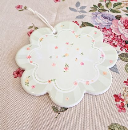 Base para quentes Polline: Flor Verde